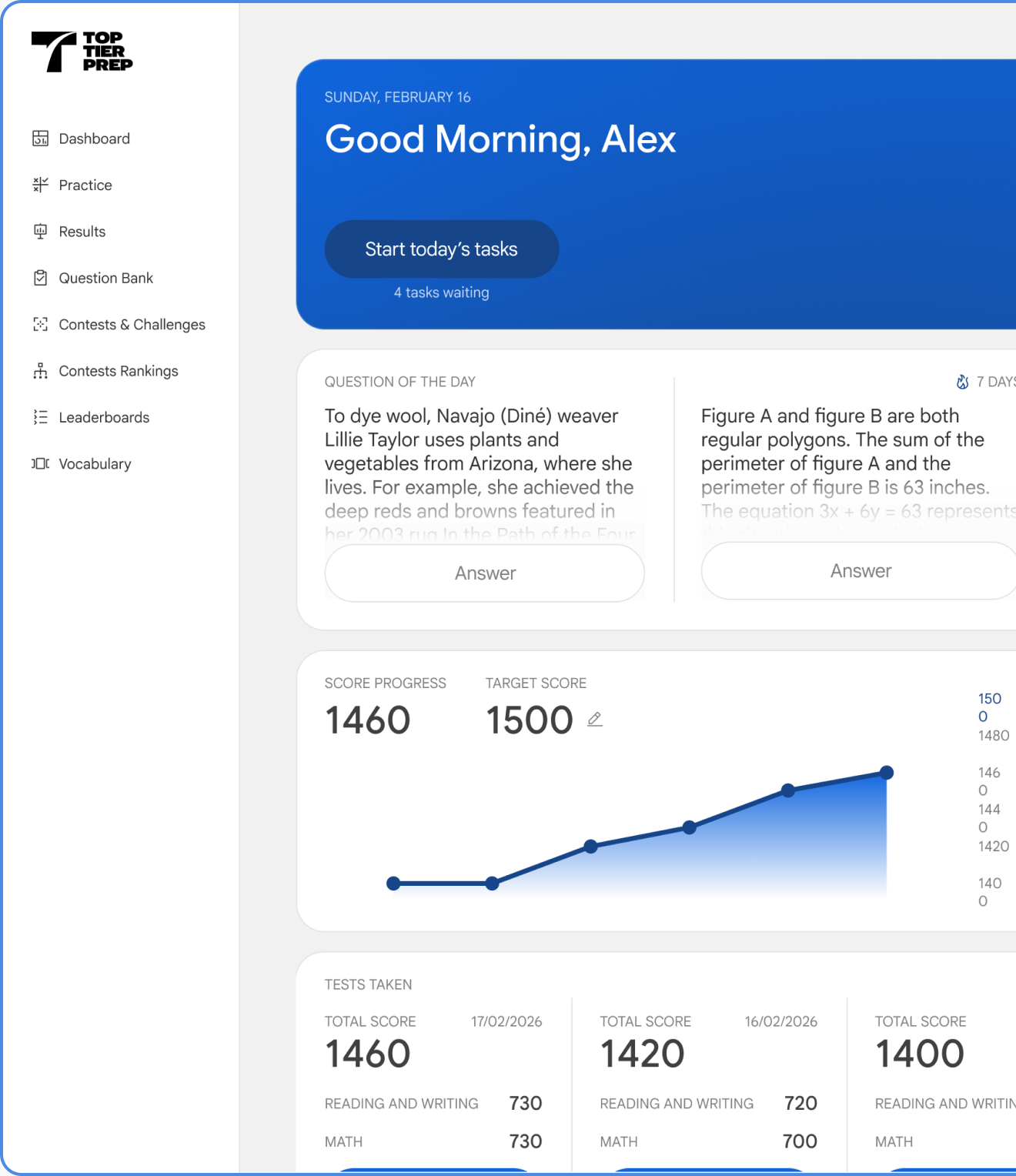 TopTierPrep app